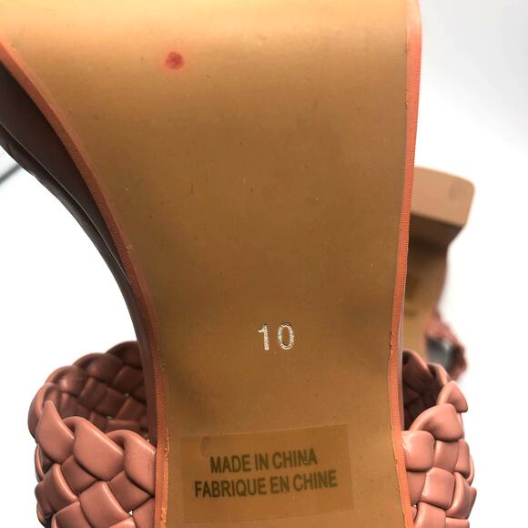 Jeffrey Campbell Delicacy Heel Sandals in Peach Size US 10 - Picture 8 of 9